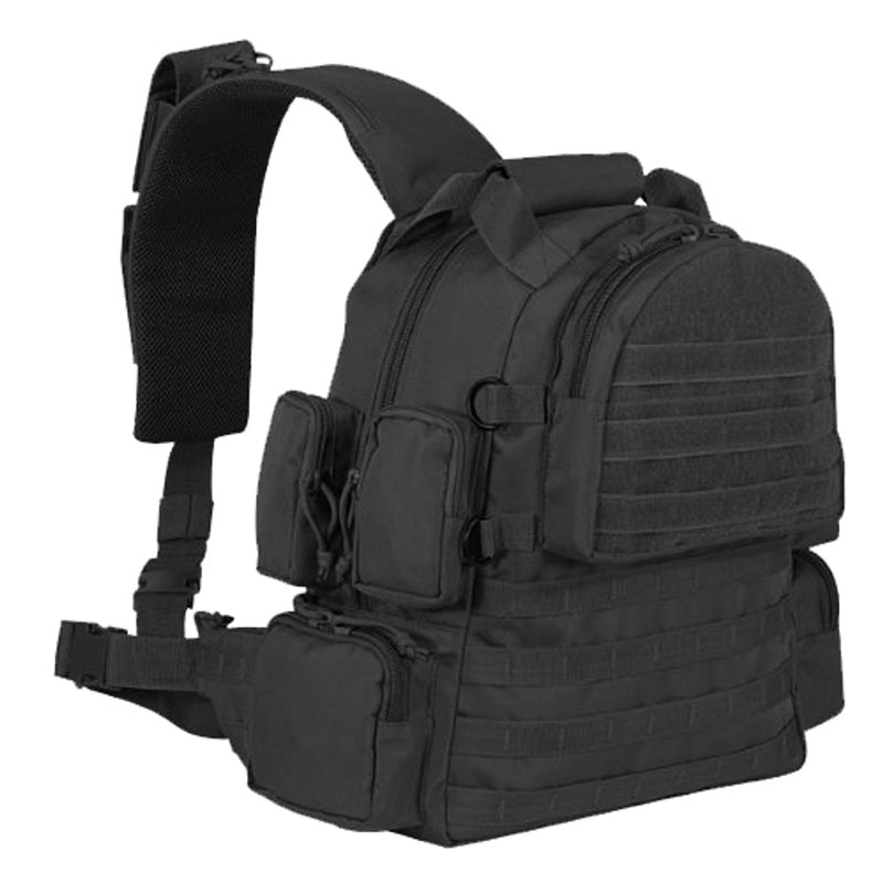 15-9961 Voodoo Black Color Tactical Backpack