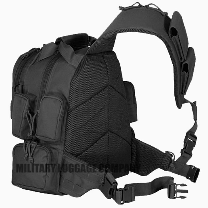 15-9961 Voodoo Black Color Tactical Backpack