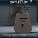 CY‑P09G4 Porta pistola de paleta para cezca P-07, P-09 gen 4, CYTAC