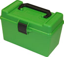 H50-XL-10 Caja con Manija para Municiones, Calibre 270, 300, 338, Color Azul Claro - Case Gard
