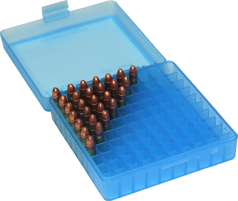 P‑100‑45‑24 10mm Caliber Ammunition Box, Light Blue Color Case Gard