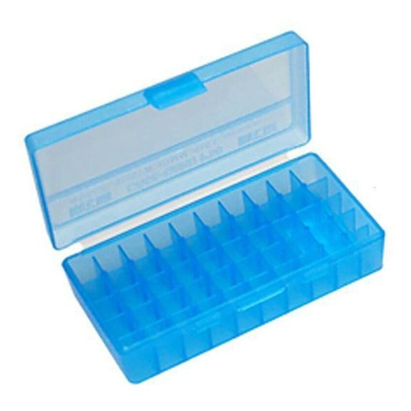 P50-9m-24 Caja P/ Municiones Cal. 9mm, Azul Claro Case Gard