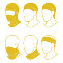 Coipa Pasamontaña Táctica Polar Multiwrap Cóndor Verde Olivo Diseño De La Tela Liso Talla Unitalla