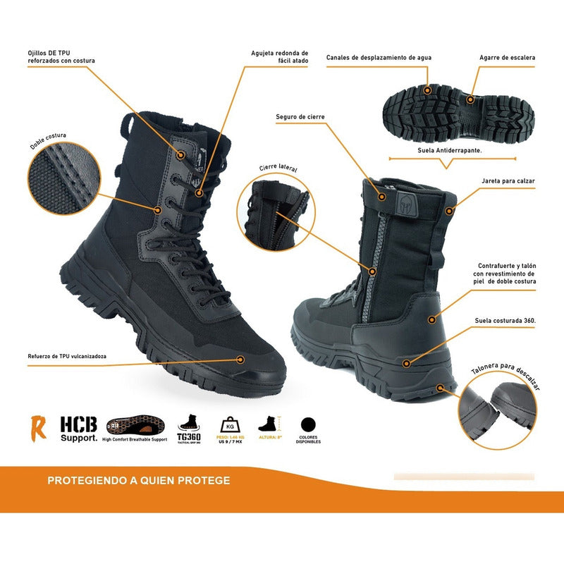 Calzado Industrial Calzado Botas Uso Rudo SAILOFO Botas Militares