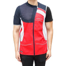 029-102 Chaleco Para Tiro Deportivo Tk Pro Rojo Castellani