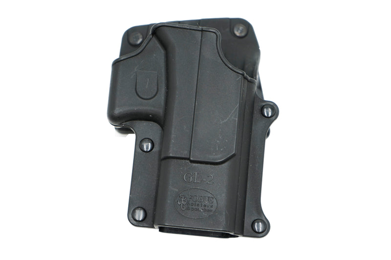 GL-2BHRT Porta pistola rotatoria para montar en cinturón compatible con Glock 17 y 19 - FOBUS