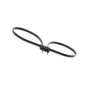 KC-5000-2 - Candados de Mano Dobles Reutilizables, Color Negro