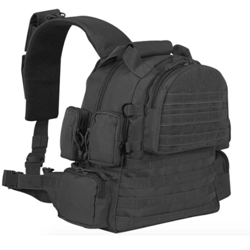 15-9961 Voodoo Black Color Tactical Backpack