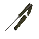 7702501 Porta Baston Retractil de Nylon, Color Verde