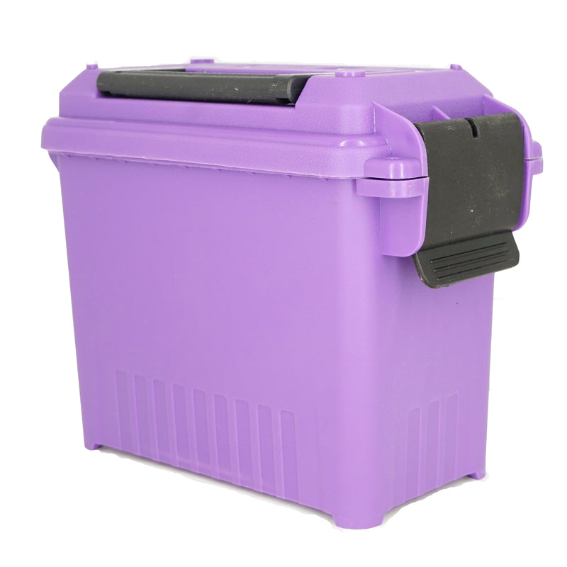 AC15-25 Mini Caja para Municiones, Calibre 9mm, Color Morado - Case Gard