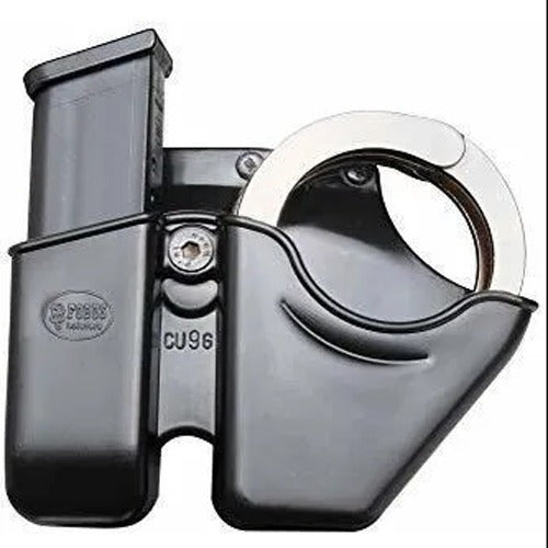 CU9GBH Magazine Holder (9 mm glock) + Hand Padlock Holder (SW100) - FOBUS