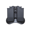 CY-MP-G3 - Porta cargador doble para Glock 17, 19, 22, 23, 26, 27, 31, 32, 33, 34, 35, 37, 38, 39.
