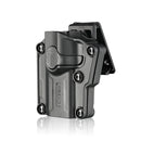 Cy-UHFSL+CY-BC2 Porta pistola universal izquierda con clip