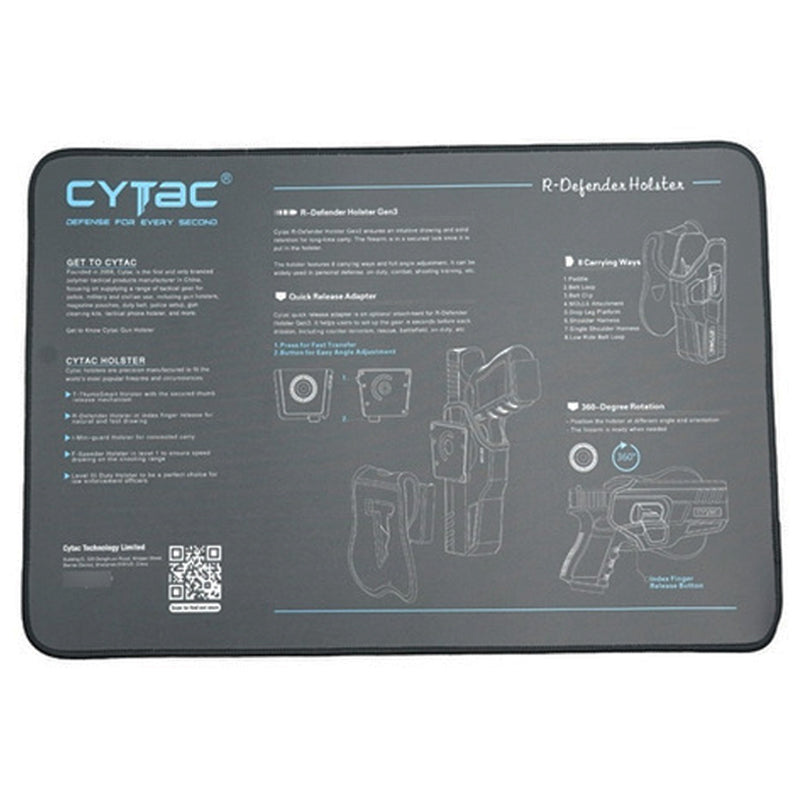 CY-MATR Gun cleaning mat size 17 "x 12" - CYTAC