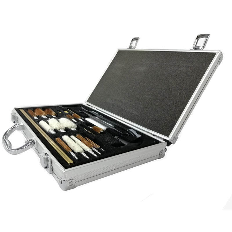 KIT-GCK-76 - Universal gun cleaning kit in briefcase.