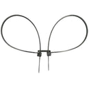 KC-5000-2 - Candados de Mano Dobles Reutilizables, Color Negro